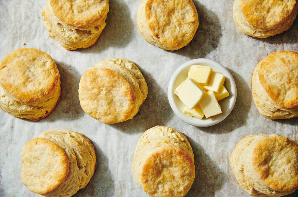 Sourdough biscuits